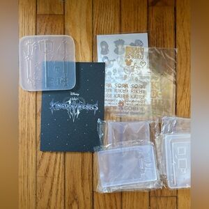 Disney Kingdom Hearts Clear Silicone Mold Set